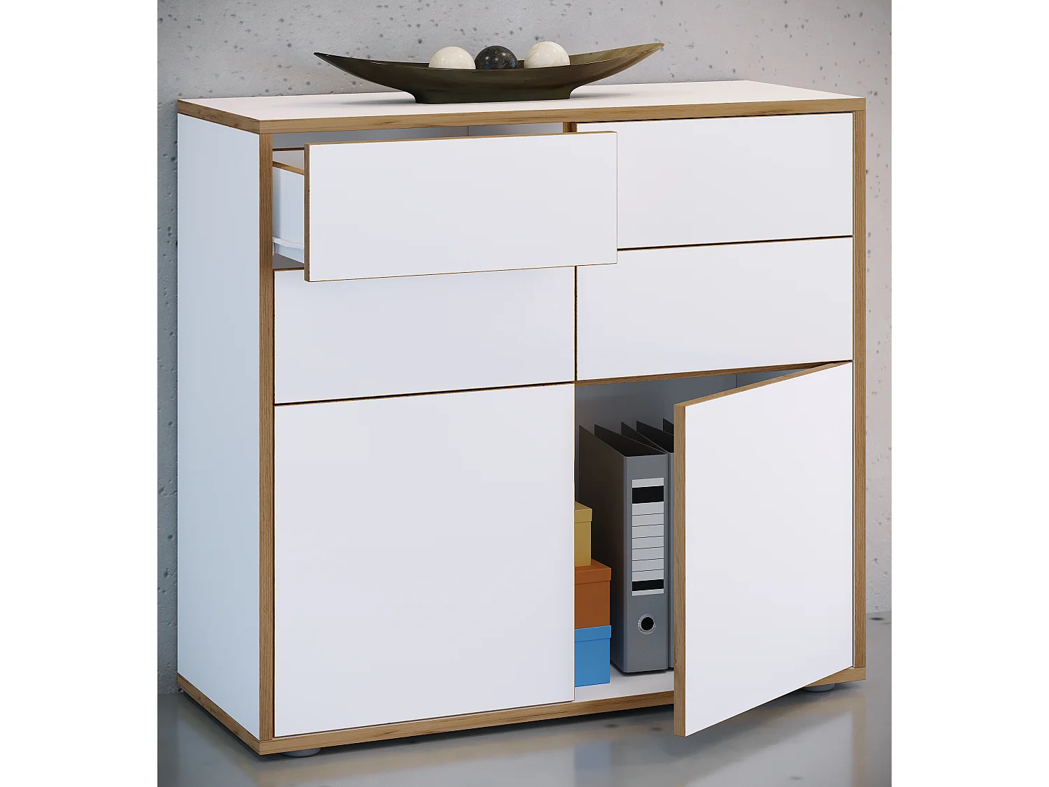 Holz Kommode Sideboard Salia Breite 100 Schublade