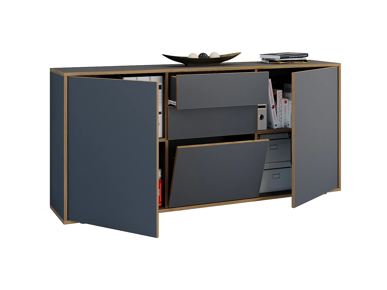Cassettiera Credenza Salia B. 160 cassetti