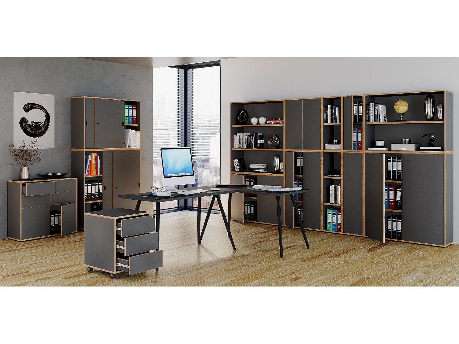 Cassettiera Credenza Salia B. 100 cassetti