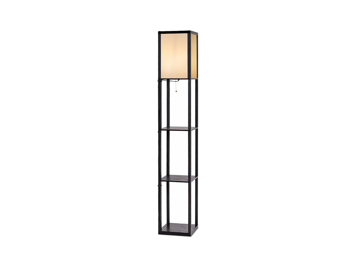 Lampadaire avec 3 niveaux etagère 220-240v,60w (ampoule non inclus)