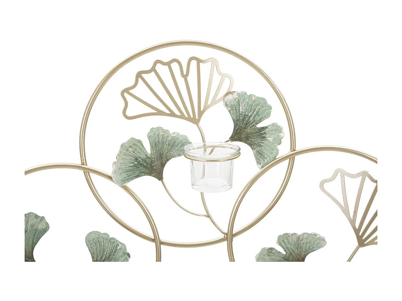 Bougeoir Mural en Métal "Greenery" 80cm Multicolore