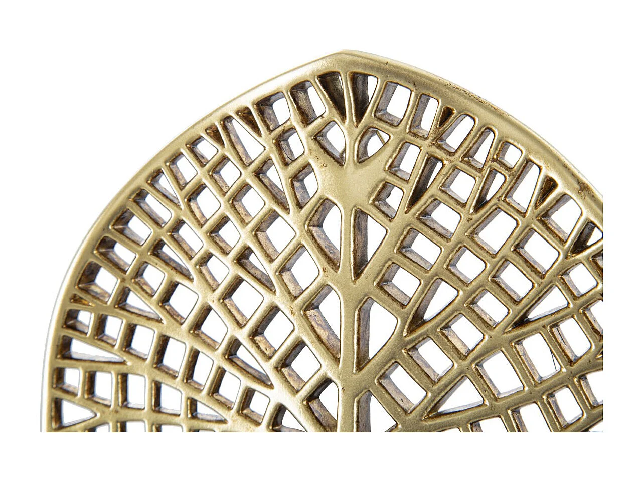 Bougeoir Mural Design "Lotus" 22cm Or