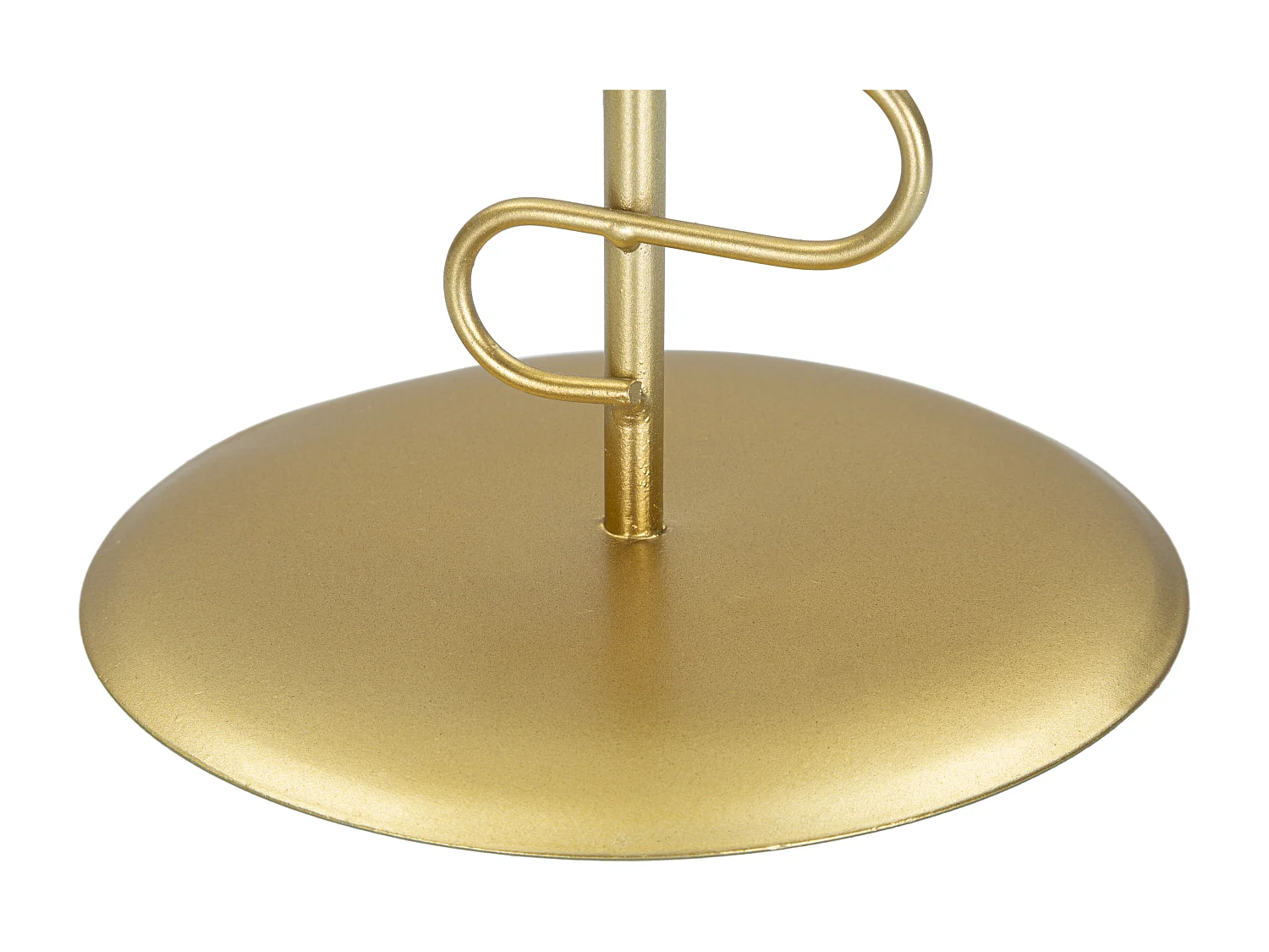 Lot de 2 Bougeoirs en Métal "Alid" 51cm Or