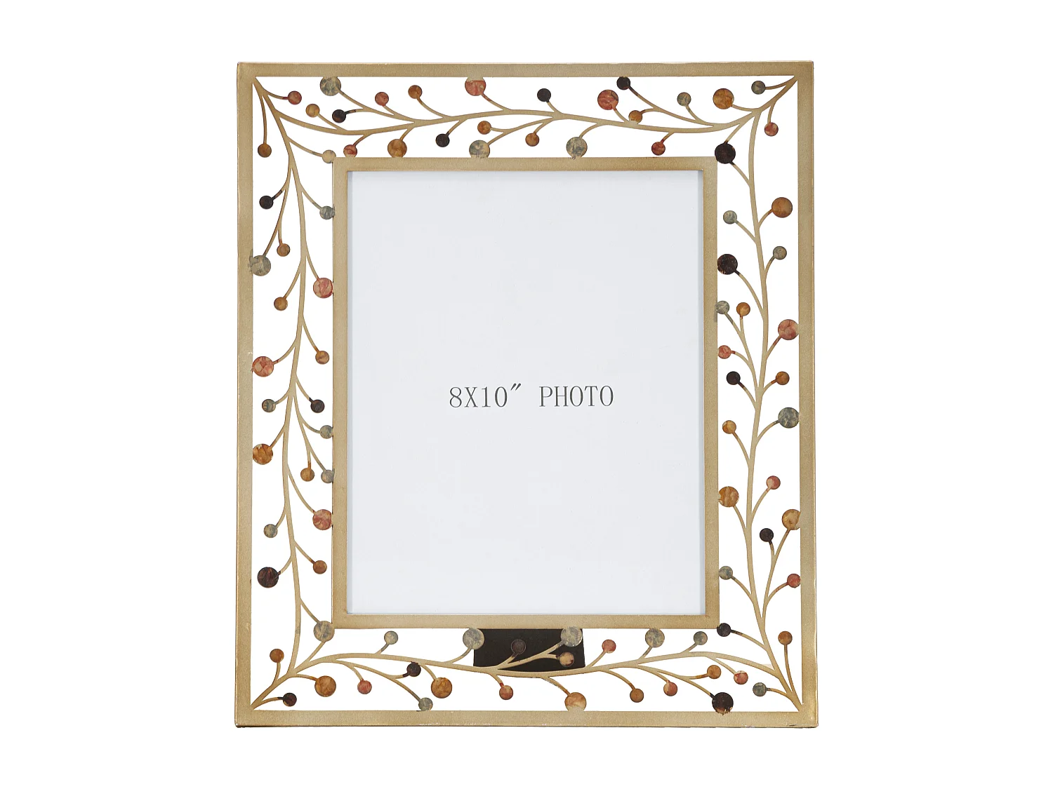 Cadre Photo Déco Brindilles "Bixy" 20x25cm Multicolore