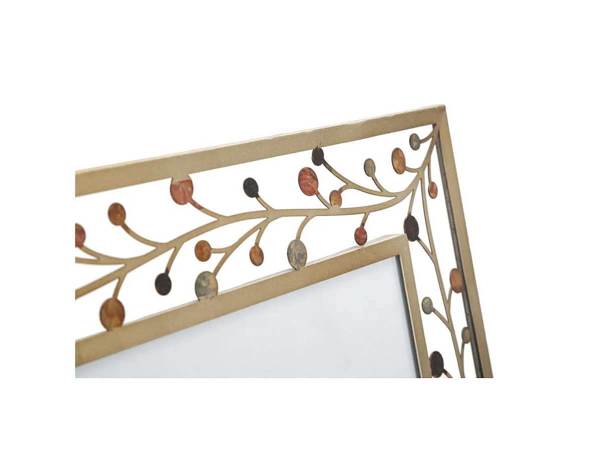 Verguld ijzeren frame 32,5x1,9x36,2 cm