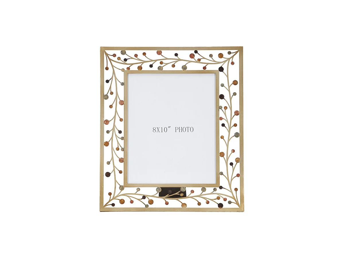 Verguld ijzeren frame 32,5x1,9x36,2 cm