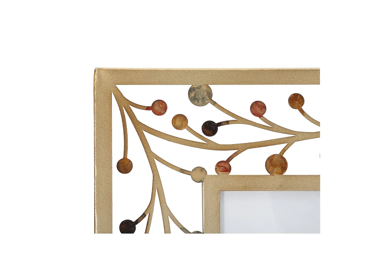Verguld ijzeren frame 32,5x1,9x36,2 cm