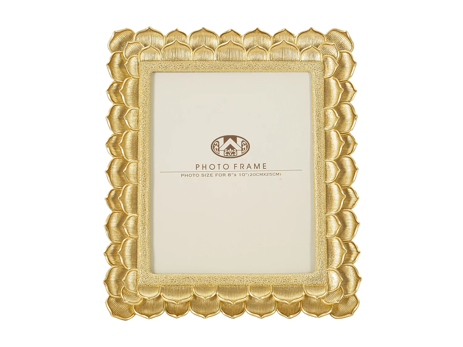 Cornice in resina dorata cm 30x2,5x35