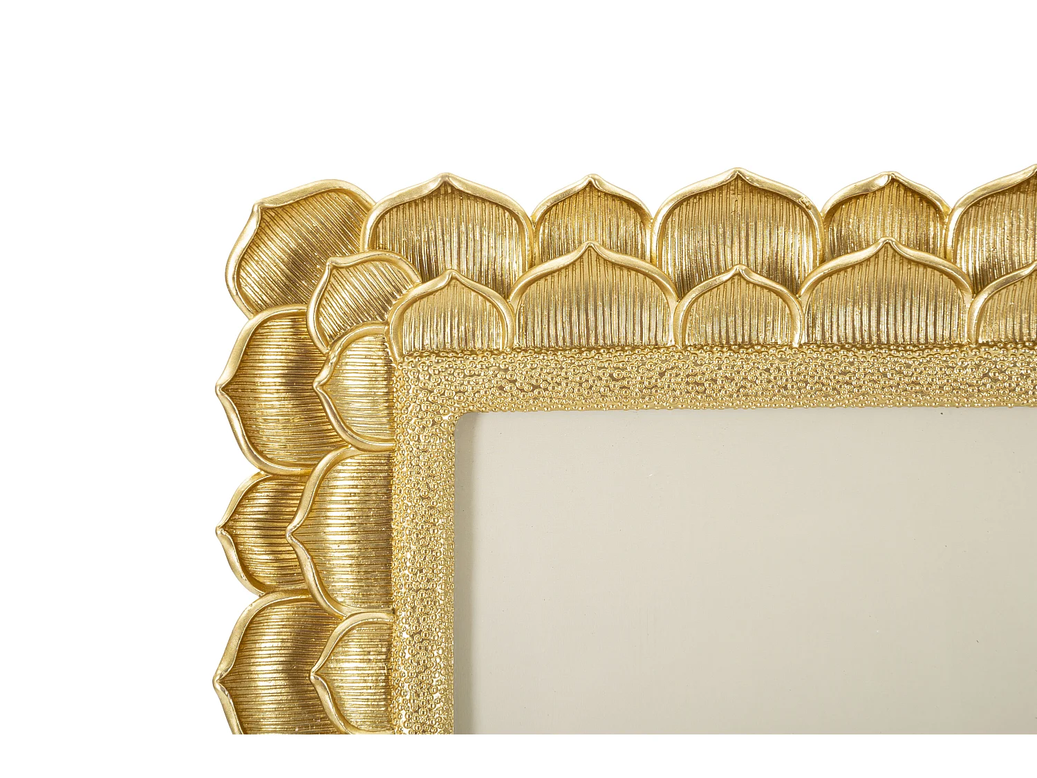 Cornice in resina dorata cm 30x2,5x35