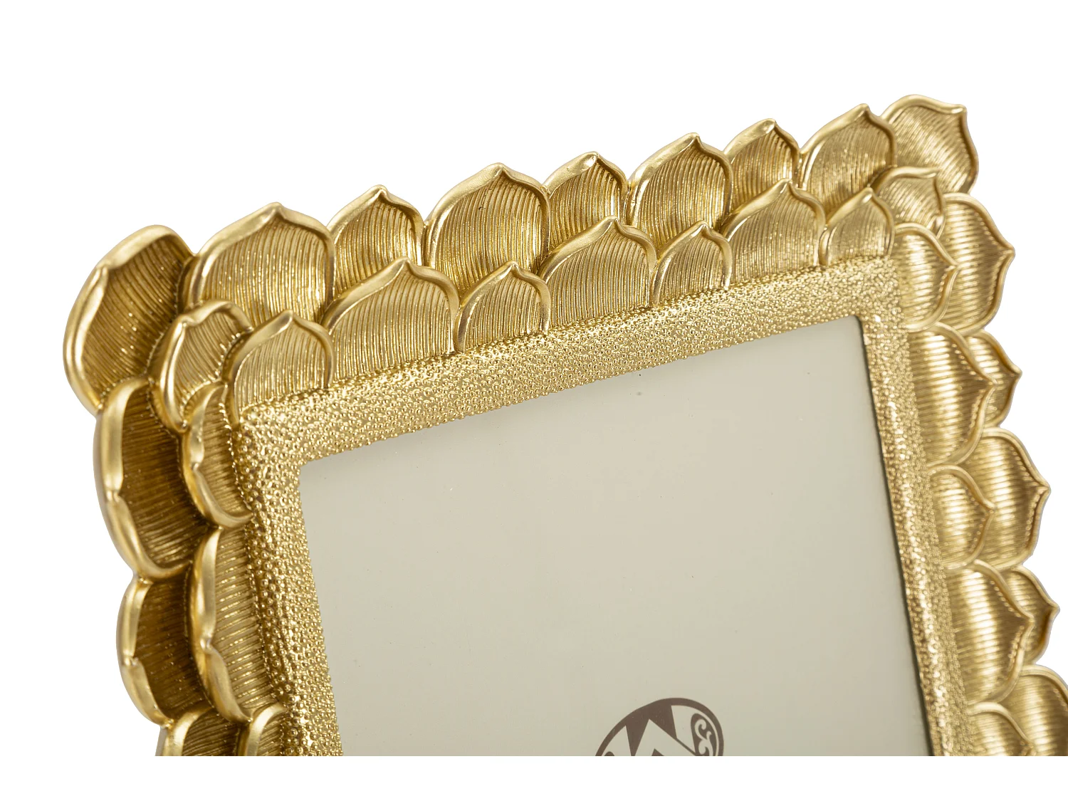 Cornice in resina dorata cm 30x2,5x35