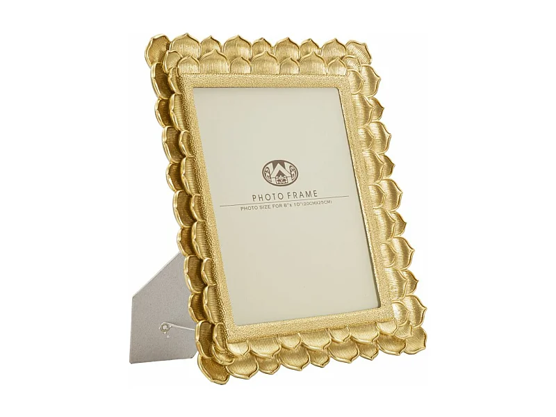 Cornice in resina dorata cm 30x2,5x35