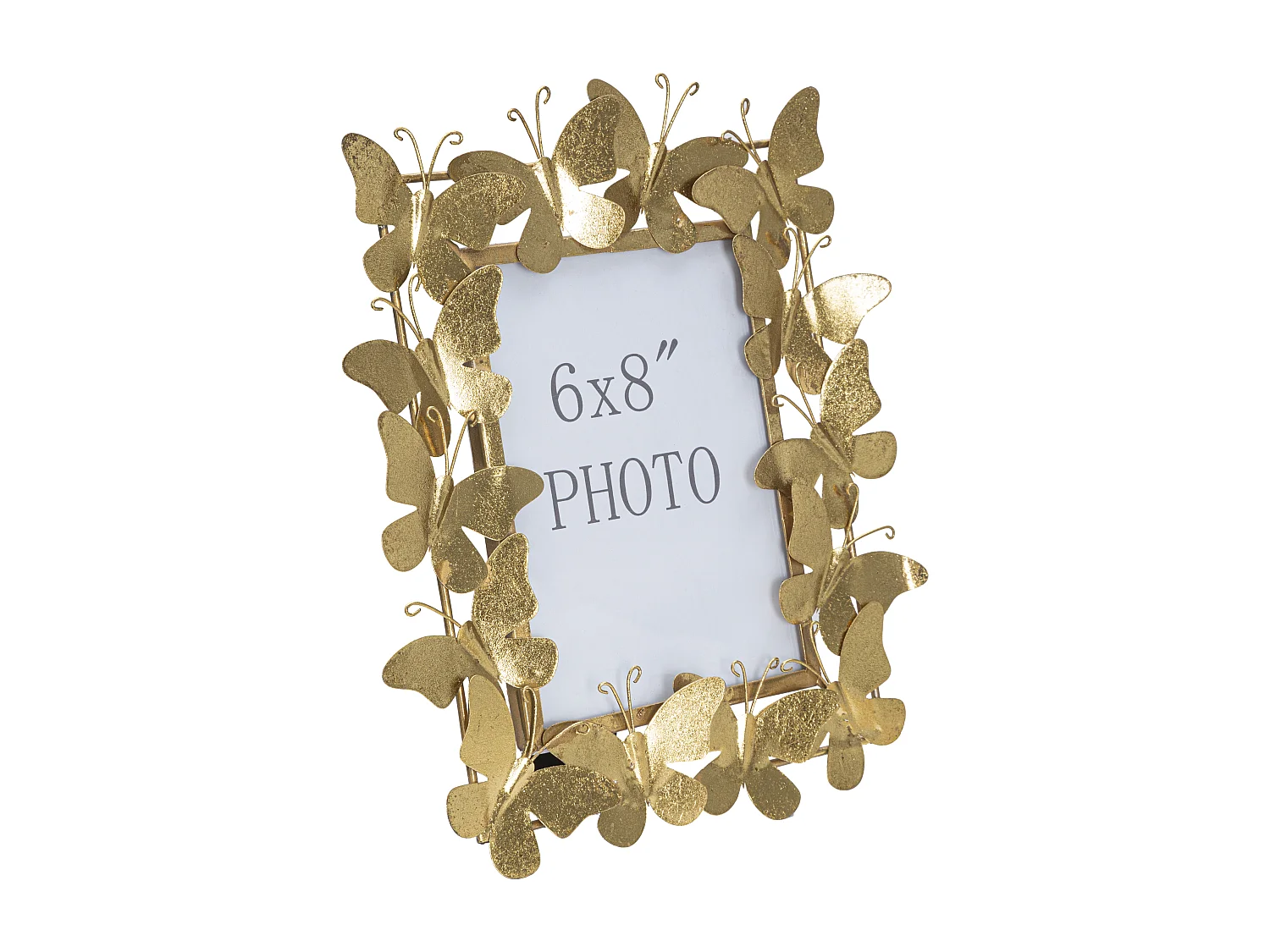 Cornice in metallo dorata cm 28x11,5x30,5