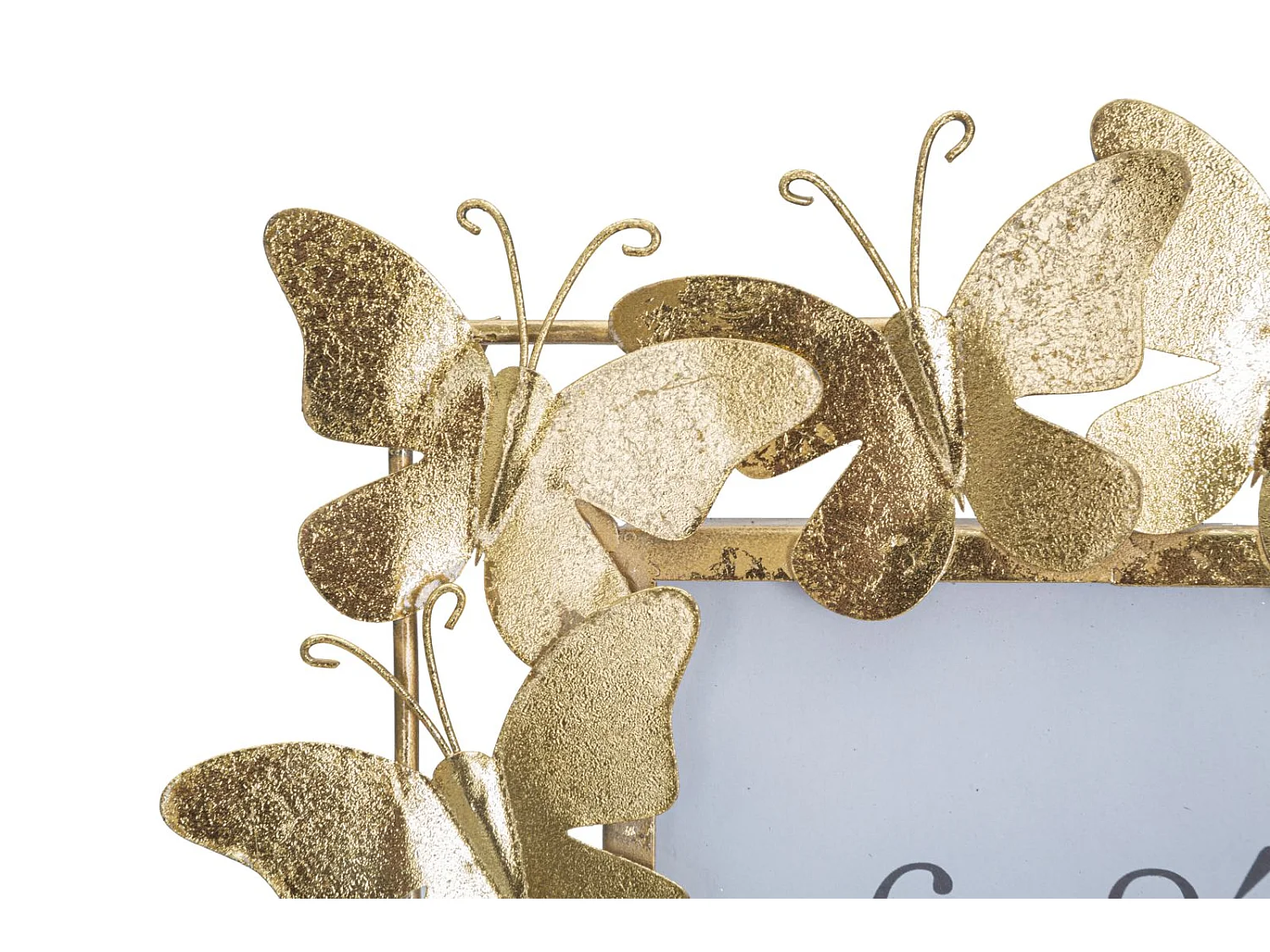 Cornice in metallo dorata cm 28x11,5x30,5