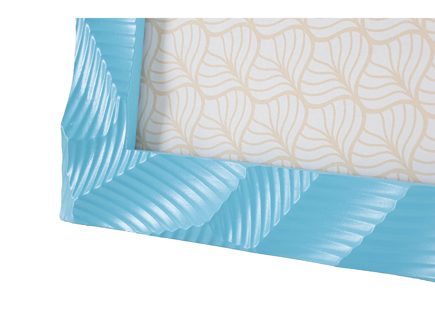 Cornice in resina blu cm 20x2x25