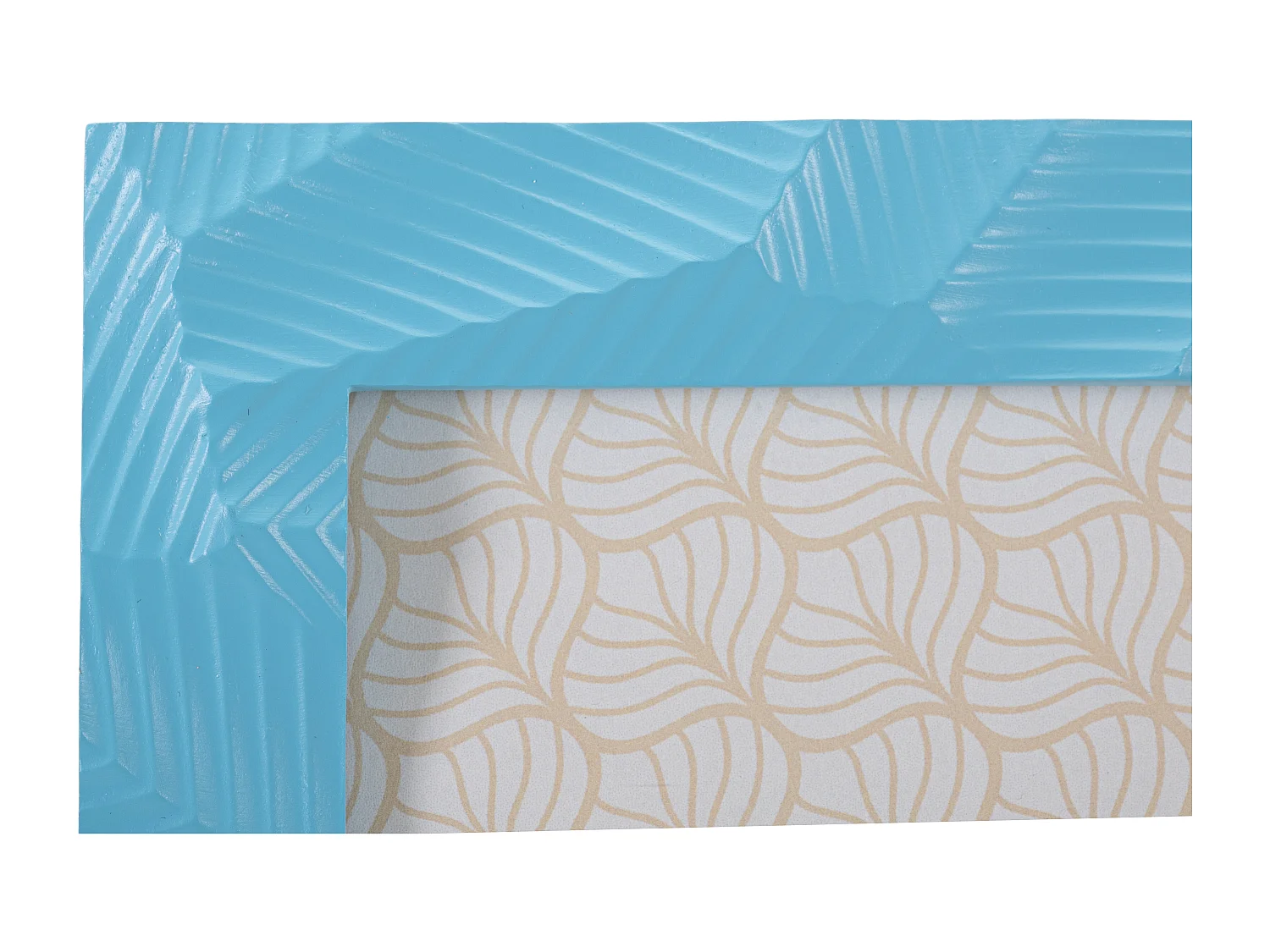 Cornice in resina blu cm 20x2x25