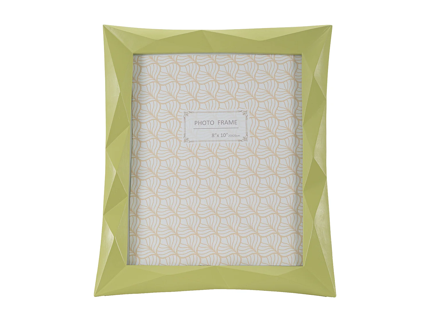 Cornice in resina verde cm 26,8x2,5x31,5