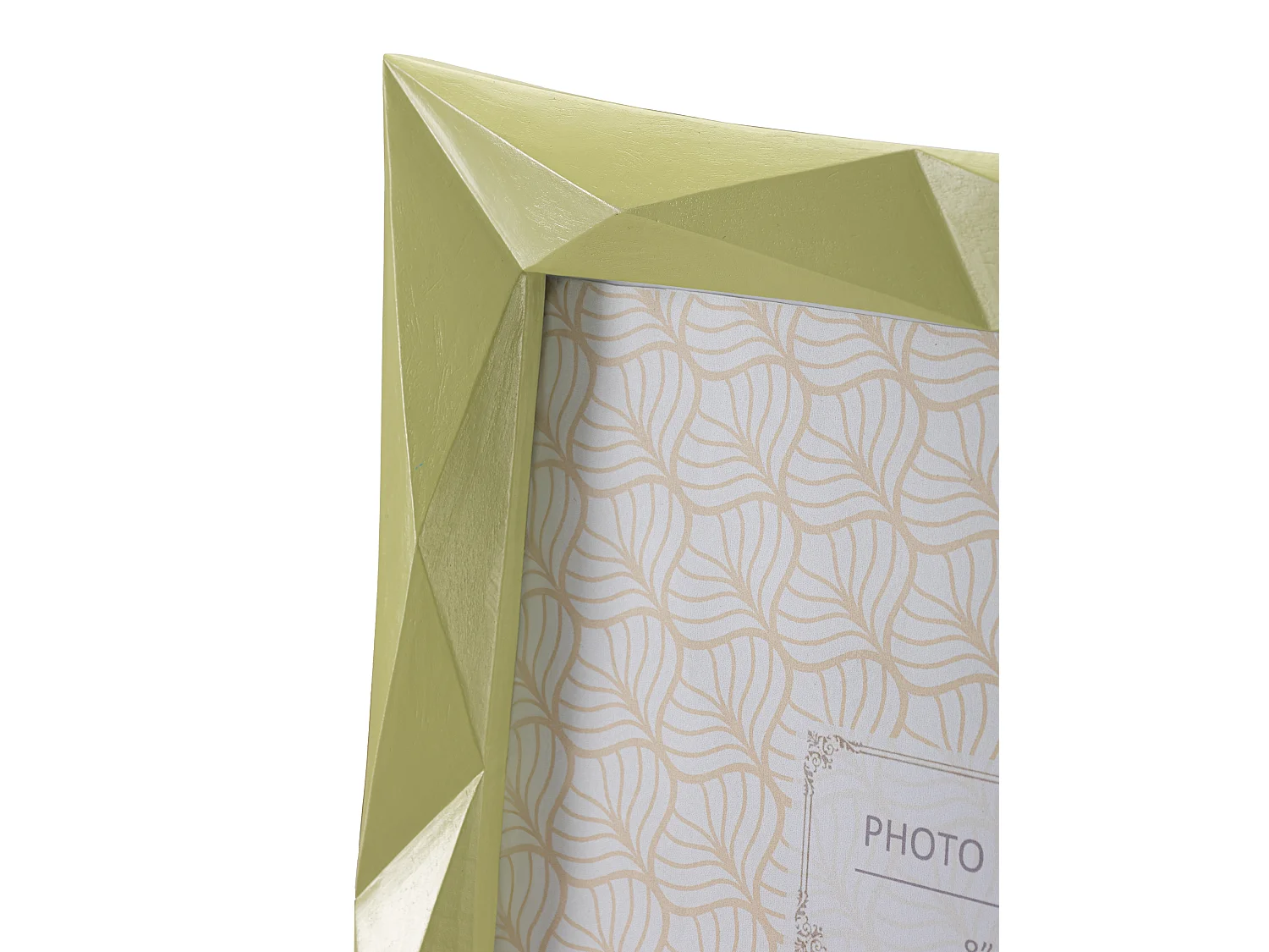 Cornice in resina verde cm 26,8x2,5x31,5