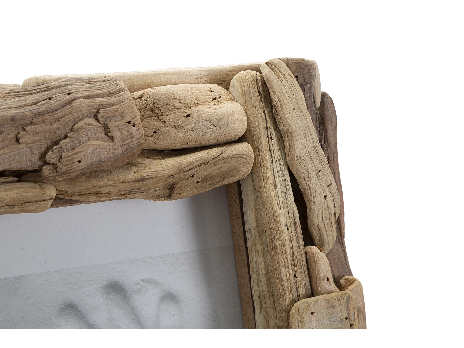 Cadre Photo Nature - Design Naturel en Bois de Tanoak - Dimensions 21x4x26 cm (Format Photo 15x20 cm)