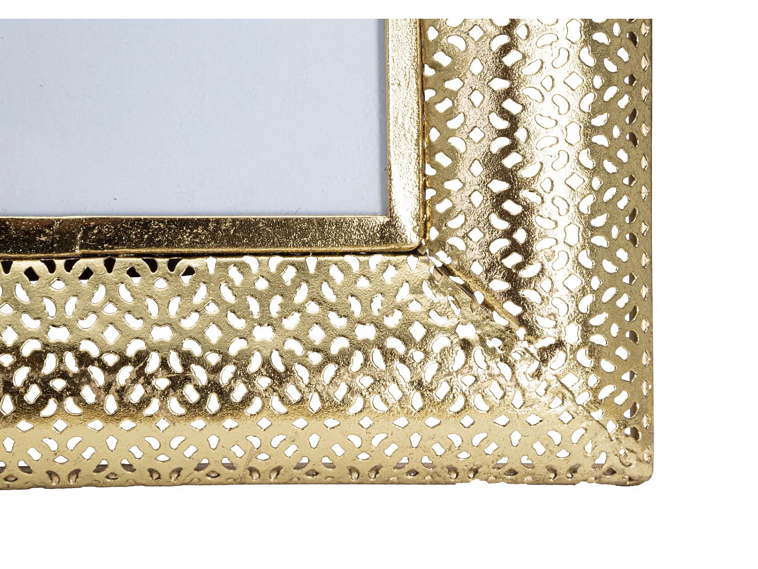 Cornice in metallo dorata cm 25x12x31