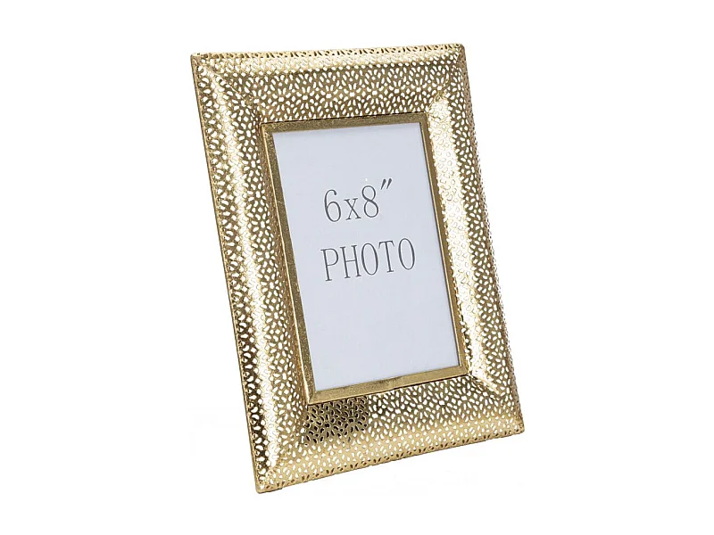 Gouden metalen lijst 25x12x31 cm