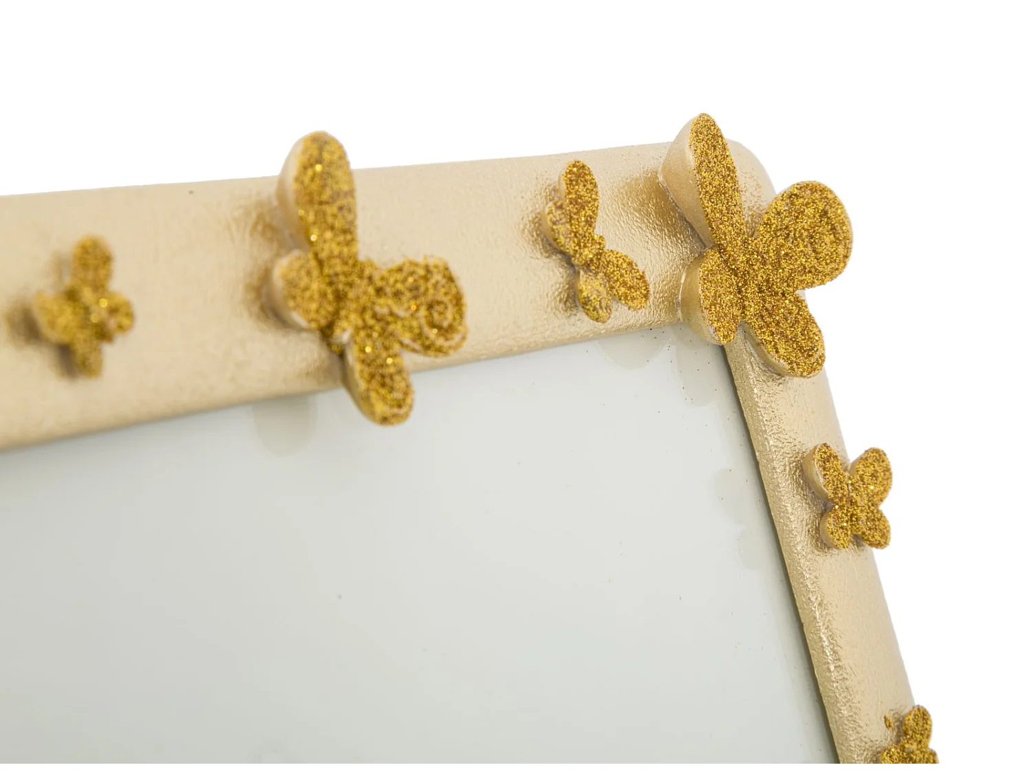 Cornice in resina dorata cm 25x2,5x30