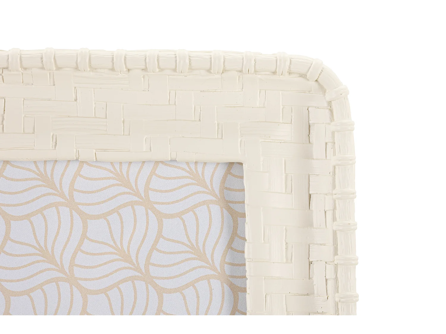 Cornice in resina beige simil bamboo cm 20,5x2x25,5