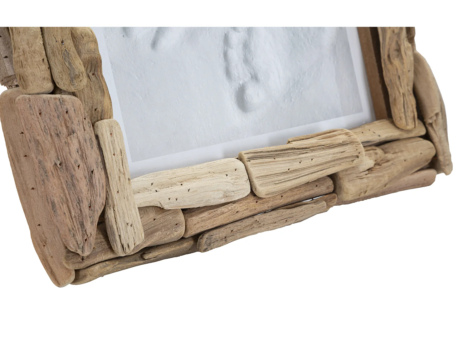 Cadre Photo Déco en Bois "Nature" 20x25cm Naturel