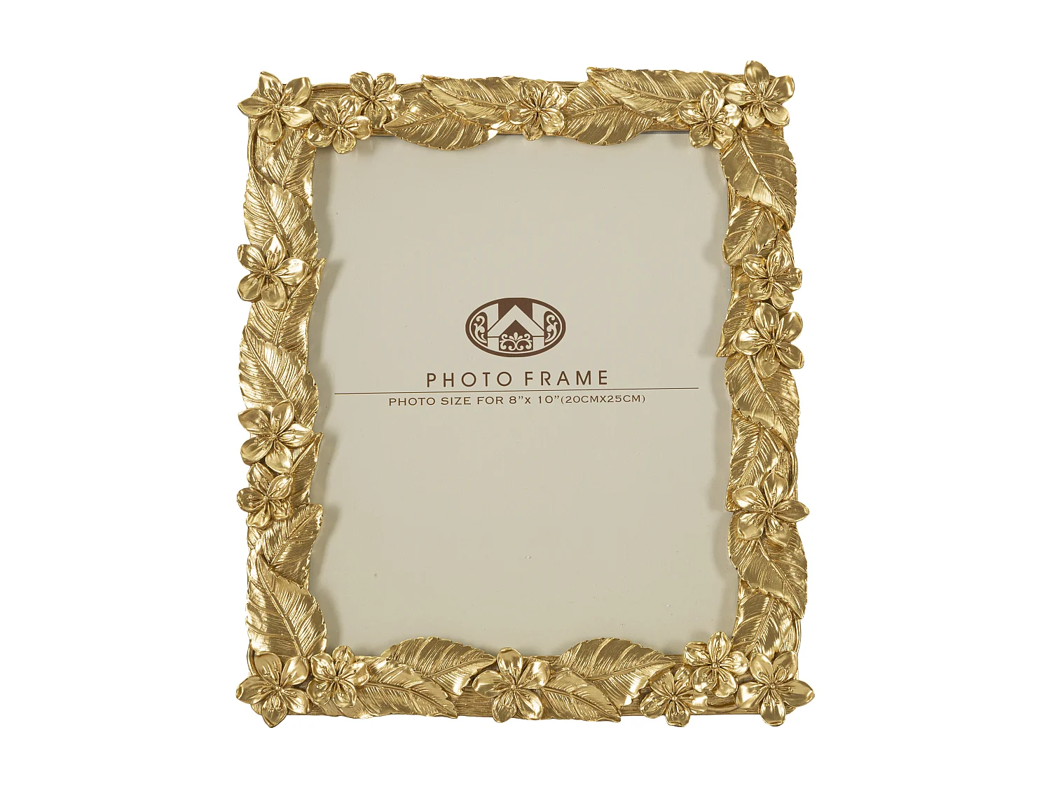 Cornice in resina dorata cm 26x2x30,7