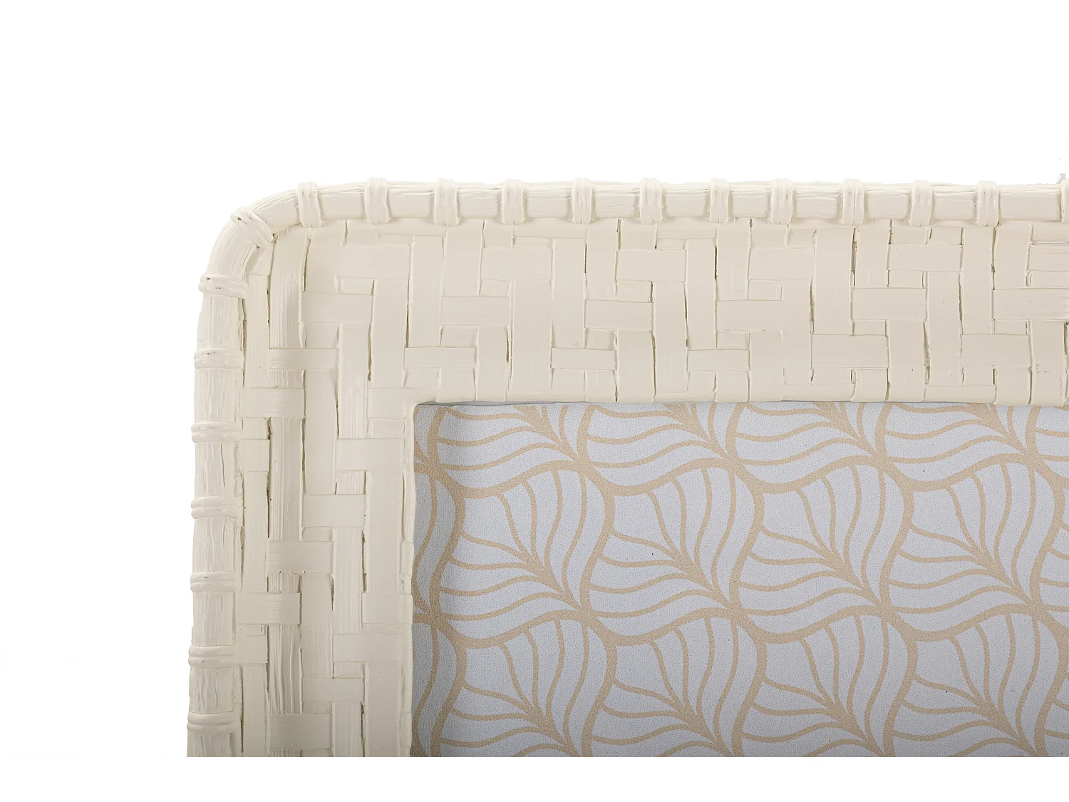 Cornice in resina beige simil bamboo cm 26x2x31