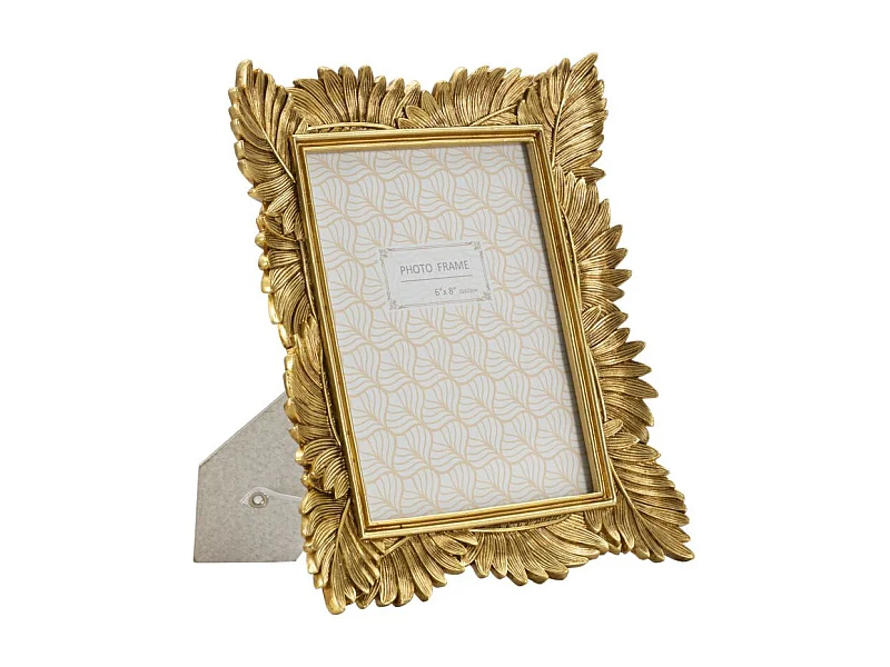 Gouden harslijst met bladeren 23,5x3x28 cm