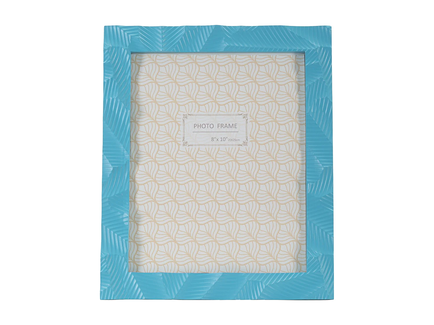 Cornice in resina blu cm 25x2x30