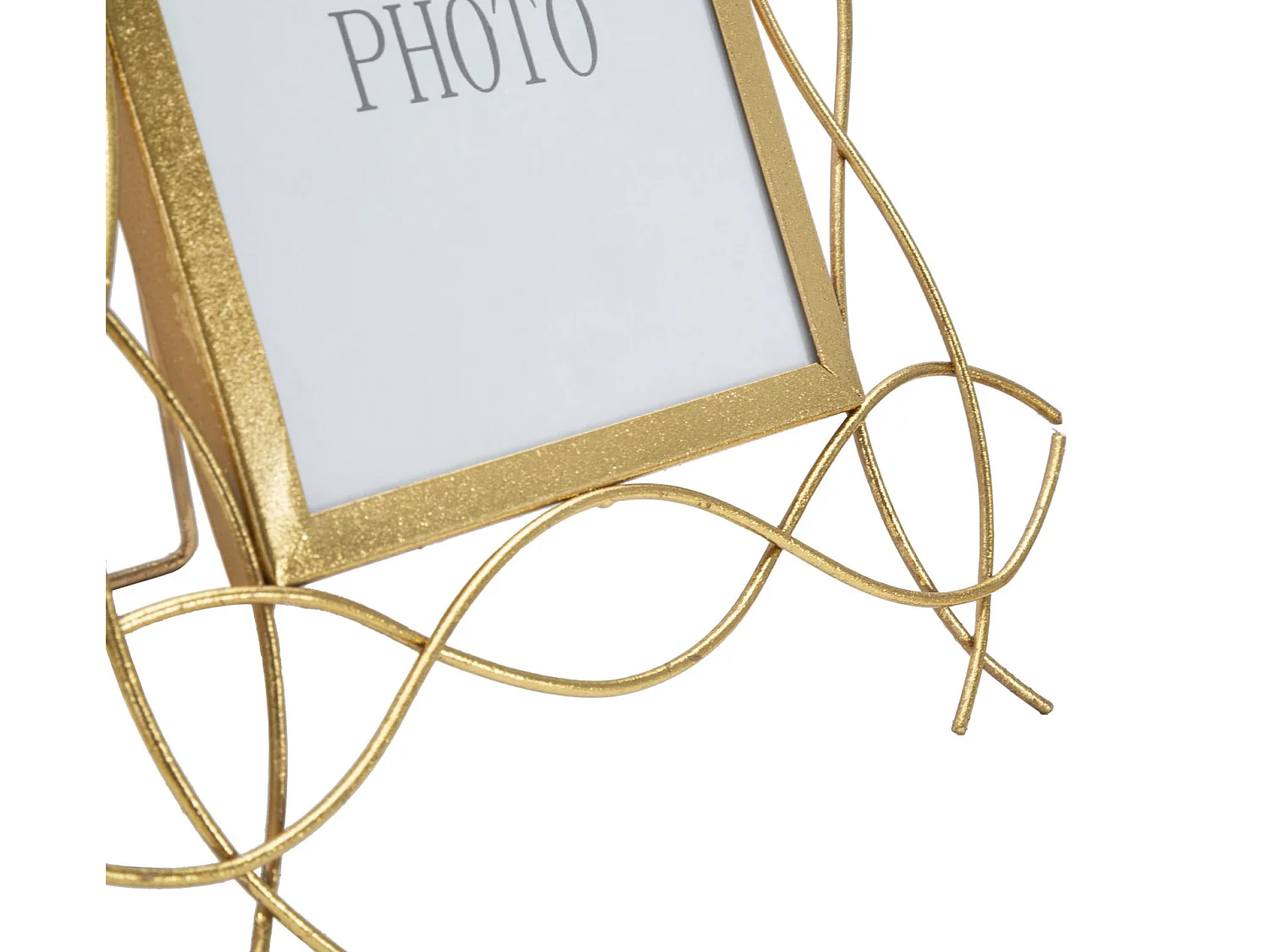 Cornice in metallo dorata cm 29,5x14x32