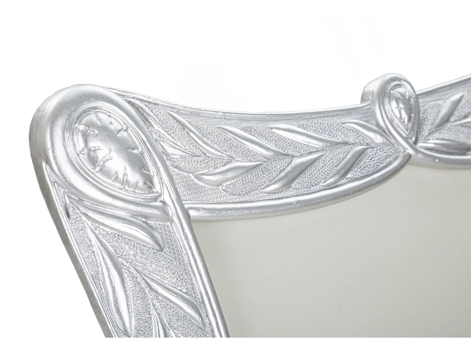 Cadre Photo Déco Végétal "X" 20x25cm Argent