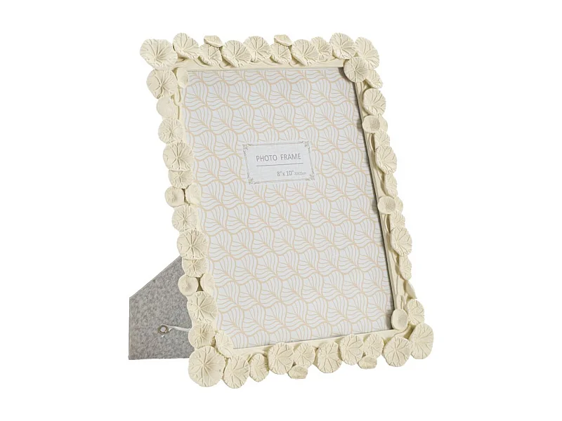 Beige harslijst met lotusbladeren 25,8x2x31 cm