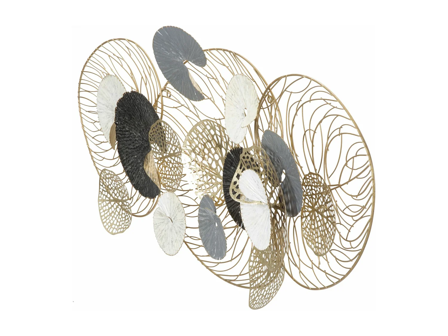 Décoration Murale en Métal "Luxy" 124cm Multicolore