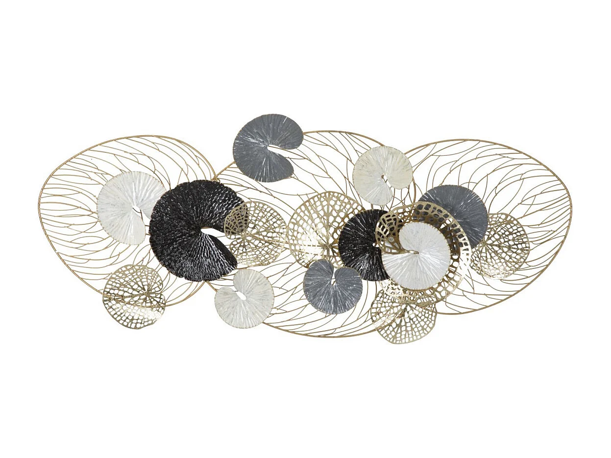 Décoration Murale en Métal "Luxy" 124cm Multicolore