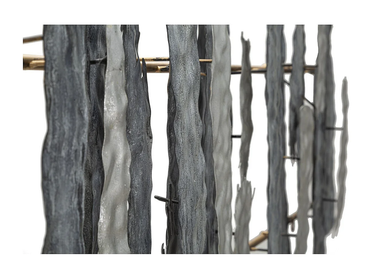 Décoration Murale en Métal "Sculpt" 122cm Multicolore