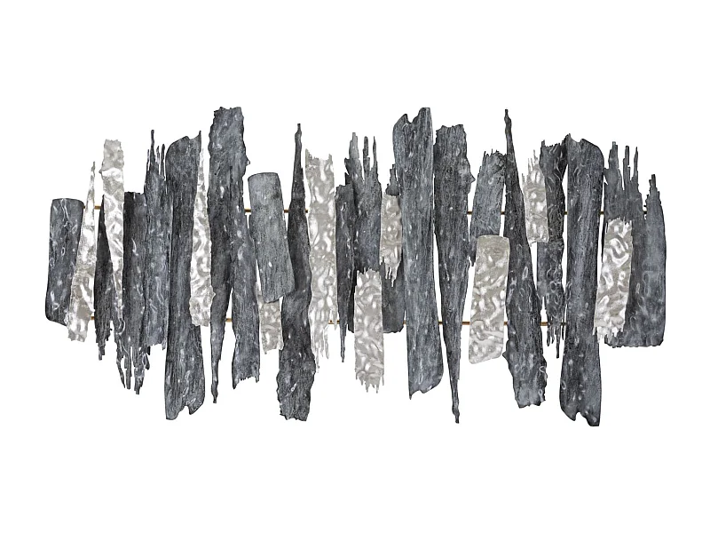 Décoration Murale en Métal "Sculpt" 122cm Multicolore