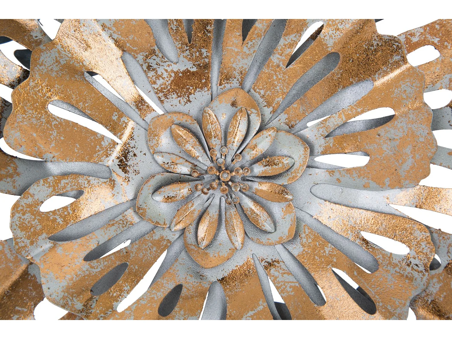 Décoration Murale Encadrée en Métal "Too" 88cm Multicolore