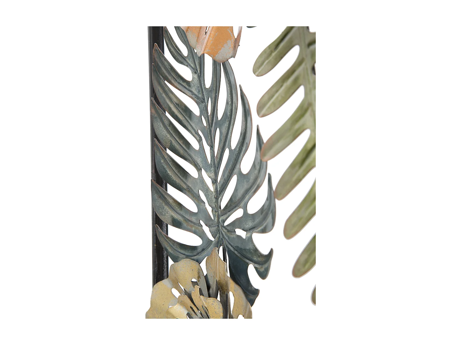 Décoration Murale Encadrée en Métal "Too" 88cm Multicolore