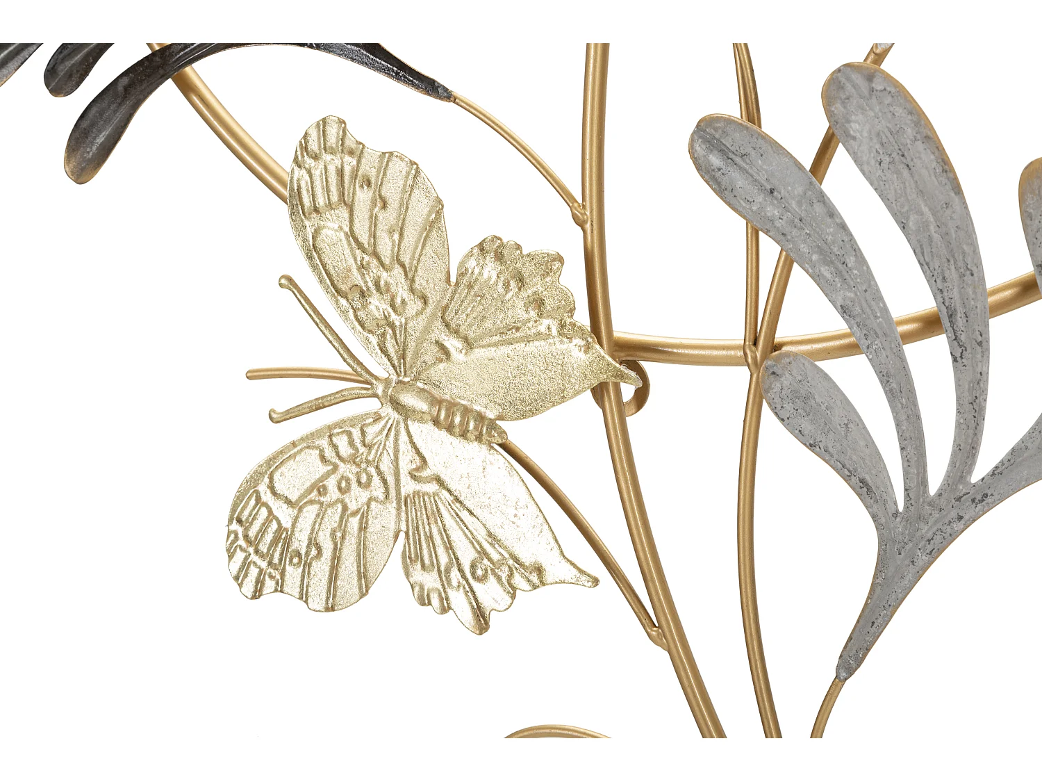 Décoration Murale Encadrée en Métal "Lixy" 92cm Multicolore