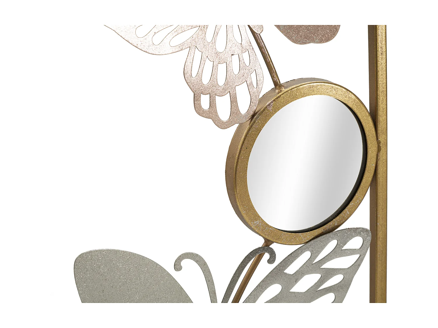 Décoration Murale Encadrée 3 Miroirs "Buttys" 90cm Multicolore