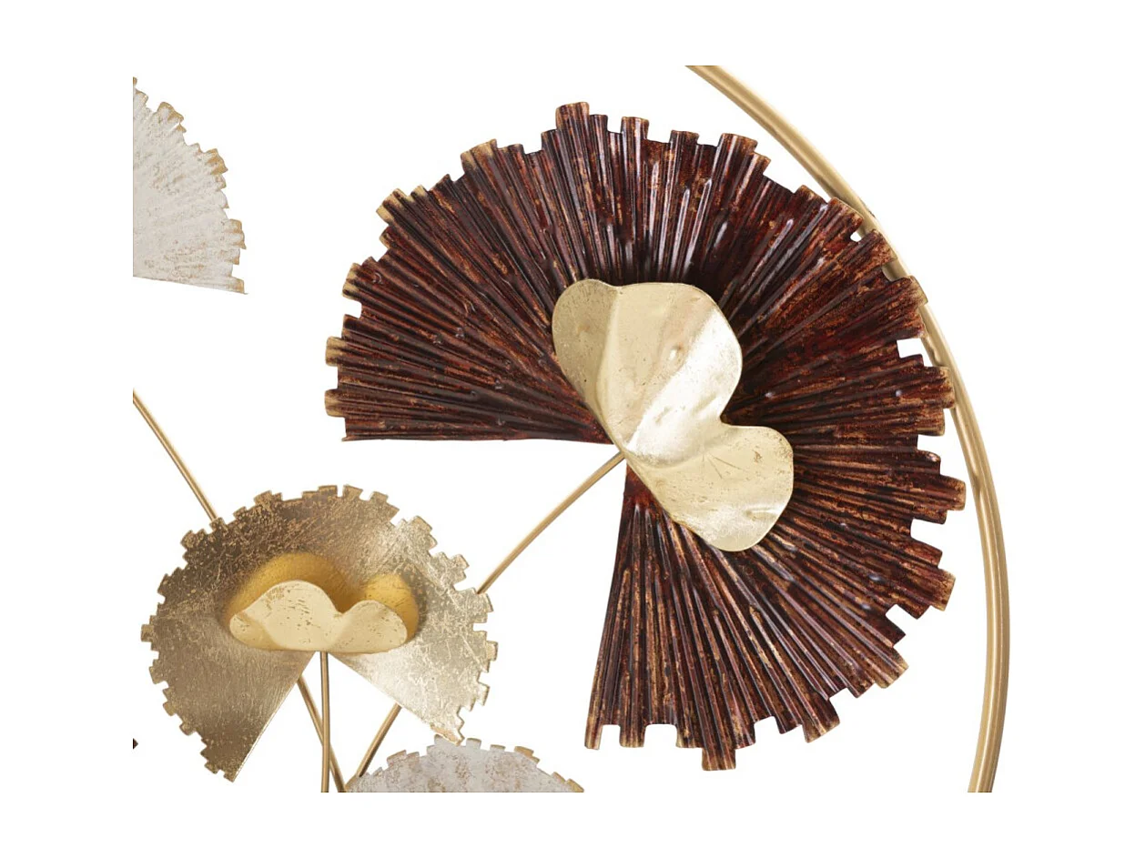 Décoration Murale Ronde en Métal "Reddy" 61cm Multicolore