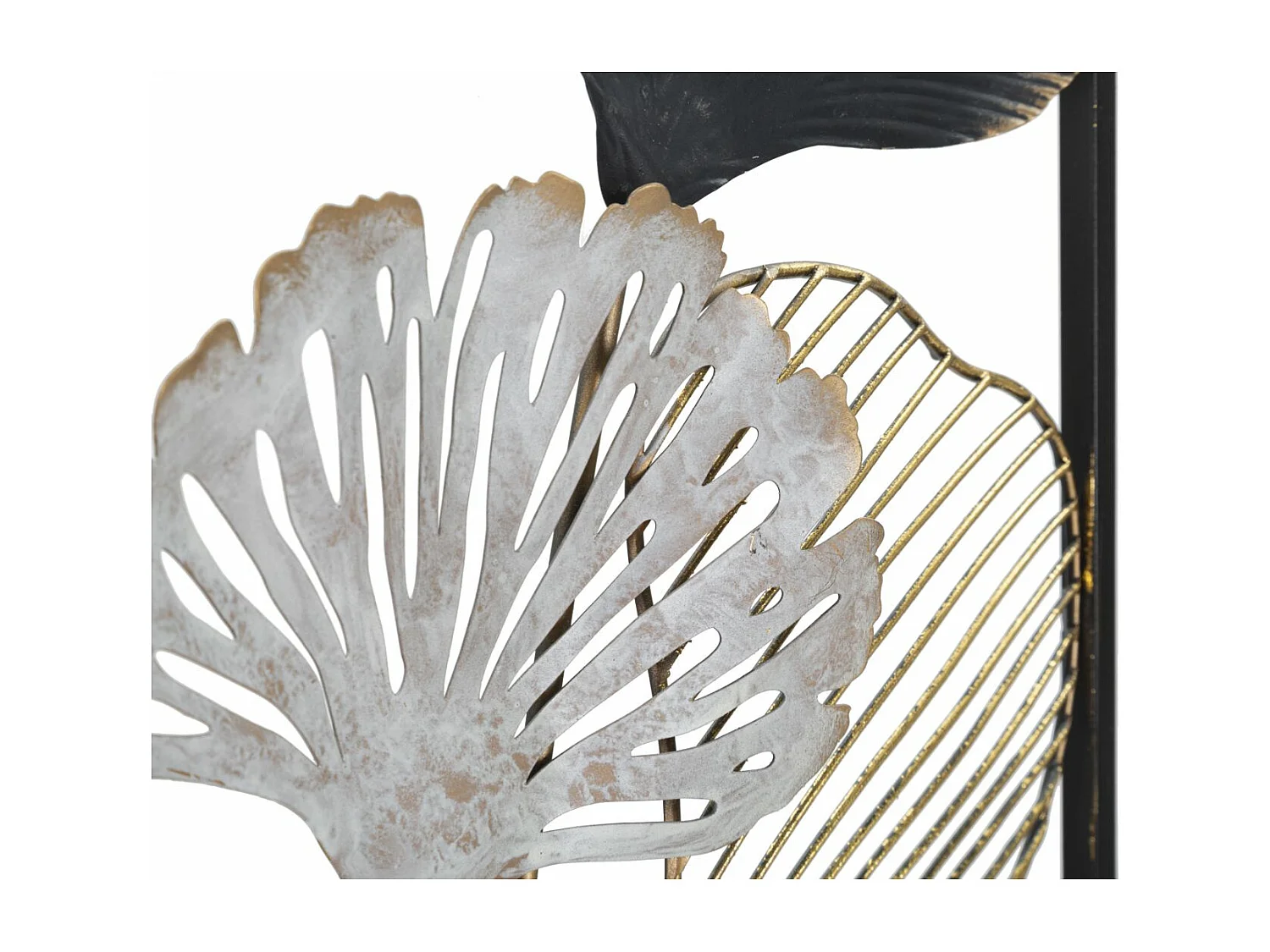 Décoration Murale Encadrée en Métal "Ory" 90cm Multicolore