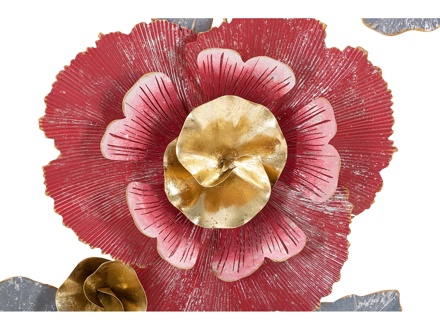 Décoration Murale en Métal "Lovi" 111cm Multicolore