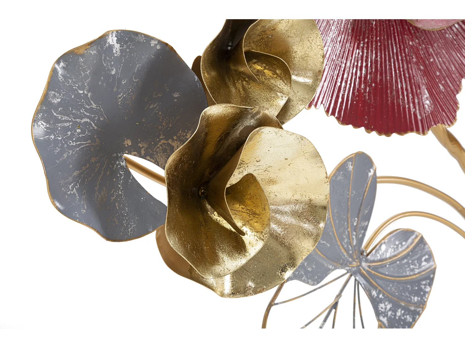 Décoration Murale en Métal "Lovi" 111cm Multicolore