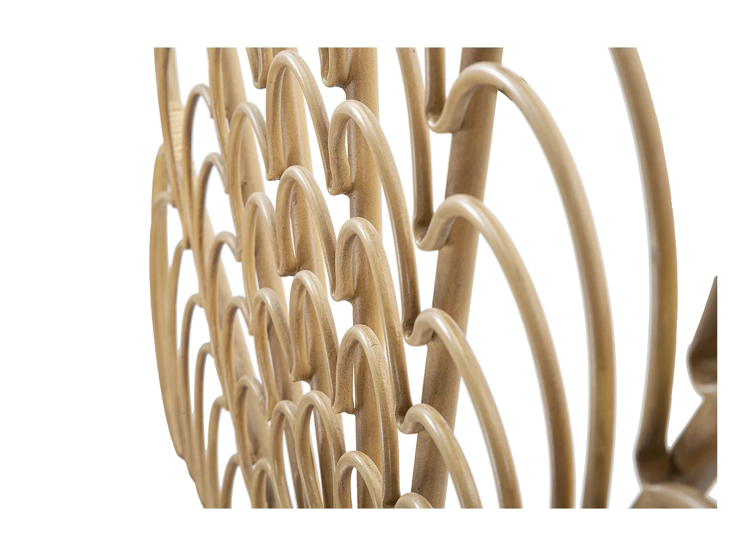 Décoration Murale en Métal "Panama" 160cm Marron