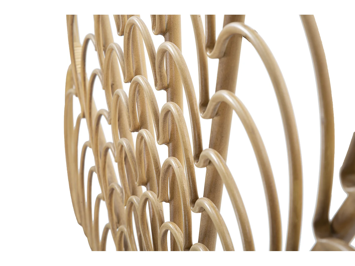 Décoration Murale en Métal "Panama" 160cm Marron