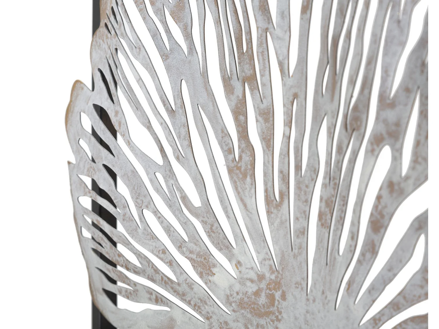 Pannello decorativo 3D in metallo multicolore cm 31x3,5x90