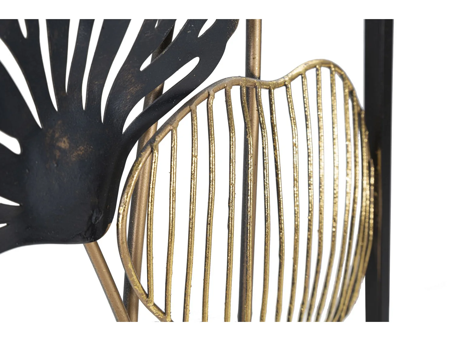 Pannello decorativo 3D in metallo multicolore cm 31x3,5x90